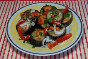 Маринованные баклажаны в кастрюле - пошаговый рецепт Маринованные баклажаны в кастрюле - пошаговый рецепт