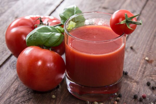 Томатный сок с солью