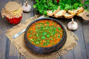Харчо с карри - пошаговый рецепт Харчо с карри - пошаговый рецепт