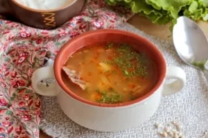 Рассольник с перловкой и томатной пастой - пошаговый рецепт Рассольник с перловкой и томатной пастой - пошаговый рецепт