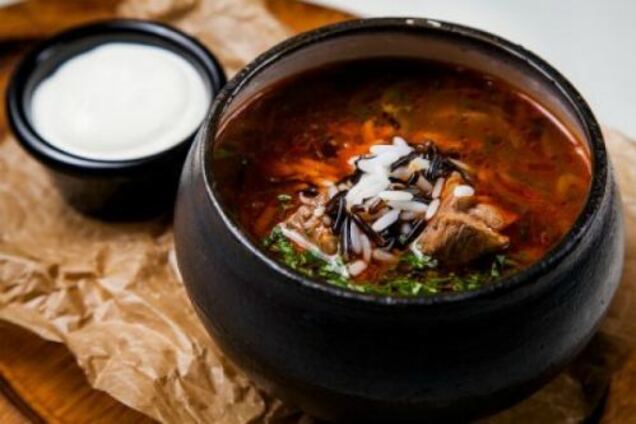 Як варити суп харчо з яловичини з помідорами