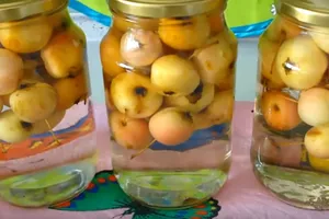 Компот из целых яблок - пошаговый рецепт Компот из целых яблок - пошаговый рецепт