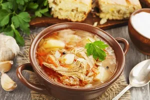 Щі зі свіжою і квашеною капустою - покроковий рецепт Щі зі свіжою і квашеною капустою - покроковий рецепт
