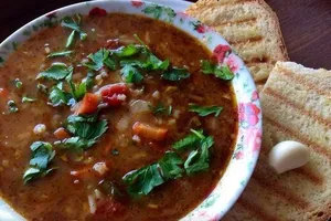 Харчо з горіхами та овочами - покроковий рецепт Харчо з горіхами та овочами - покроковий рецепт