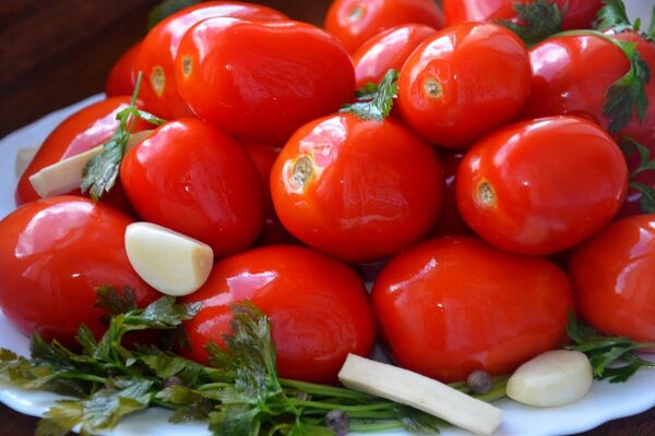 Квашені помідори за 10 днів