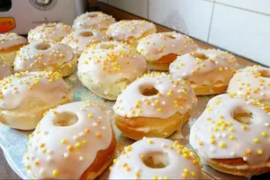 Пончики в духовке с начинкой - пошаговый рецепт Пончики в духовке с начинкой - пошаговый рецепт