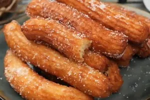 Чуррос с сахаром - пошаговый рецепт Чуррос с сахаром - пошаговый рецепт