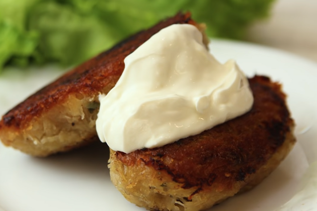 Колдуны с фаршем и луком
