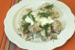 Галушки з м'ясною начинкою - покроковий рецепт Галушки з м'ясною начинкою - покроковий рецепт