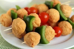 Курячі крокети з помідорами - покроковий рецепт Курячі крокети з помідорами - покроковий рецепт