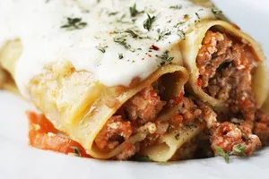 Каннеллони в мультиварке - пошаговый рецепт Каннеллони в мультиварке - пошаговый рецепт