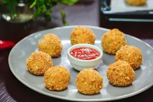 Сырные крокеты с мясом - пошаговый рецепт Сырные крокеты с мясом - пошаговый рецепт
