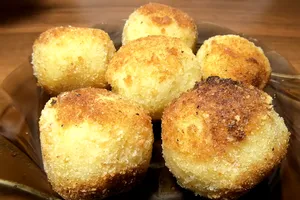 Крокеты с куриным фаршем - пошаговый рецепт Крокеты с куриным фаршем - пошаговый рецепт