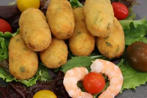 Крокети з креветками - покроковий рецепт Крокети з креветками - покроковий рецепт