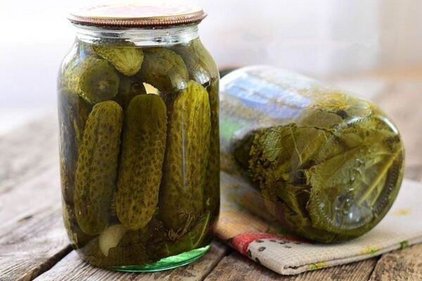 Таблиця маринадів для огірків