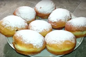Берлінери - покроковий рецепт Берлінери - покроковий рецепт