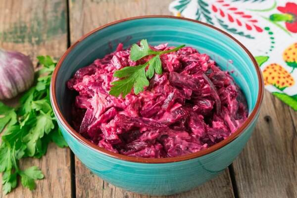 Буряковий салат без стерилізації