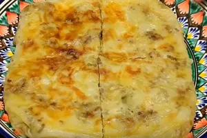 Узбекская катлама с мясом - пошаговый рецепт Узбекская катлама с мясом - пошаговый рецепт