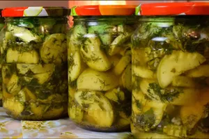 Маринованные кабачки с уксусом - пошаговый рецепт Маринованные кабачки с уксусом - пошаговый рецепт