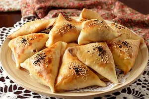 Самса с фаршем - пошаговый рецепт Самса с фаршем - пошаговый рецепт