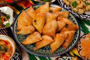 Самса в духовке - пошаговый рецепт Самса в духовке - пошаговый рецепт