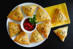 Самса с мясом - пошаговый рецепт Самса с мясом - пошаговый рецепт