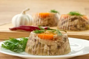 Холодец из курицы - пошаговый рецепт Холодец из курицы - пошаговый рецепт