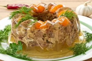 Холодець з півня - покроковий рецепт Холодець з півня - покроковий рецепт