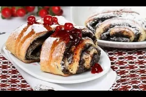 Слойки с маком - пошаговый рецепт Слойки с маком - пошаговый рецепт