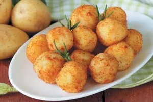Картофельные крокеты - пошаговый рецепт Картофельные крокеты - пошаговый рецепт