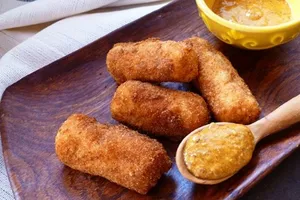 Крокеты с сыром - пошаговый рецепт Крокеты с сыром - пошаговый рецепт