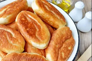 Жареные пирожки - пошаговый рецепт Жареные пирожки - пошаговый рецепт