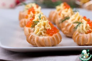Профитроли с сыром - пошаговый рецепт Профитроли с сыром - пошаговый рецепт