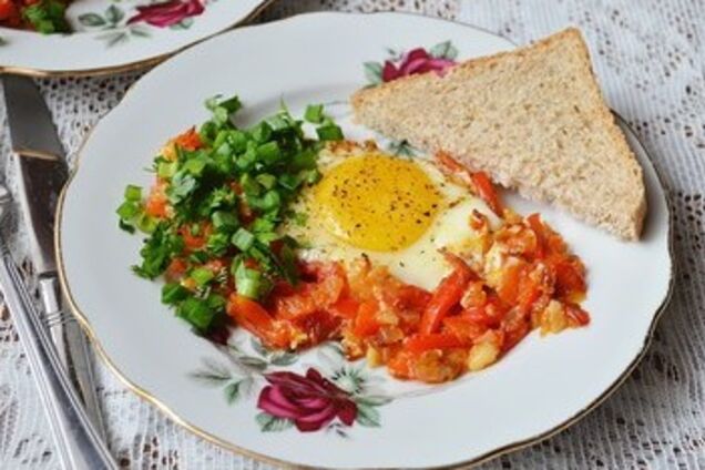 Яєчня в мультиварці