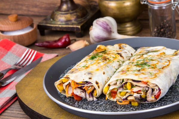 Рулет из лаваша