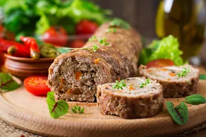 Мясной рулет - пошаговый рецепт Мясной рулет - пошаговый рецепт