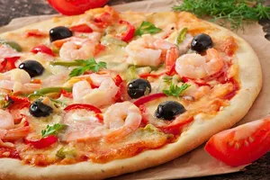 Піца з морепродуктами - покроковий рецепт Піца з морепродуктами - покроковий рецепт