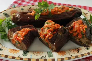 Квашеные баклажаны - пошаговый рецепт Квашеные баклажаны - пошаговый рецепт