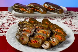 Квашеные баклажаны с капустой - пошаговый рецепт Квашеные баклажаны с капустой - пошаговый рецепт