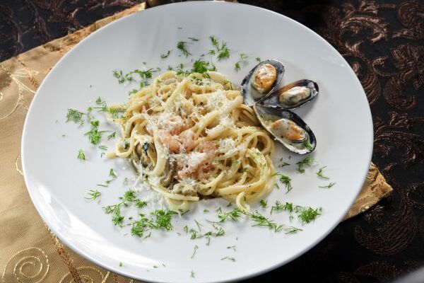 Спагеті з мідіями