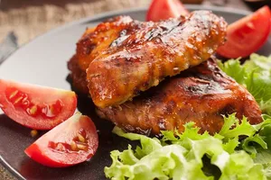 Крильця в медово-соєвому соусі - покроковий рецепт