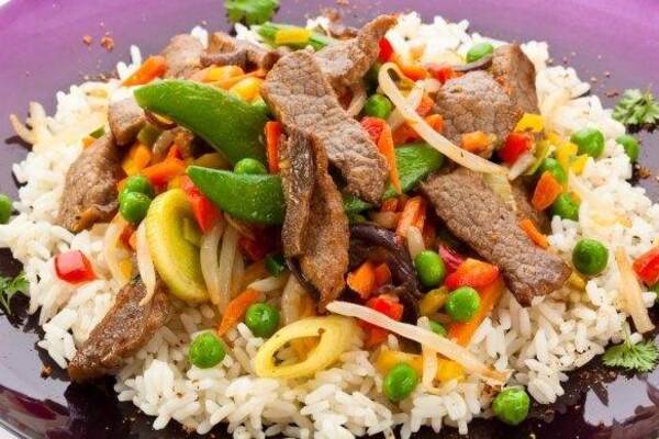 Ризотто с мясом