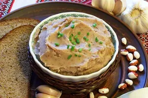 Фасолевый паштет - пошаговый рецепт Фасолевый паштет - пошаговый рецепт