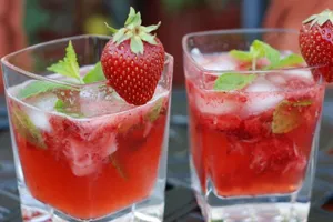 Клубничный мохито - пошаговый рецепт Клубничный мохито - пошаговый рецепт