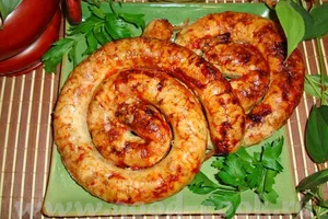 Домашняя колбаса из свинины - пошаговый рецепт Домашняя колбаса из свинины - пошаговый рецепт