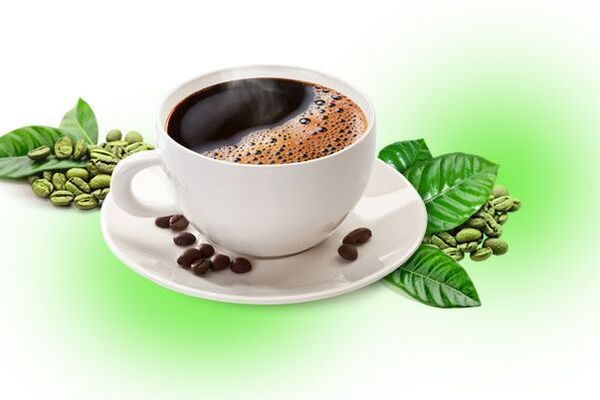Зеленое Кофе Фото