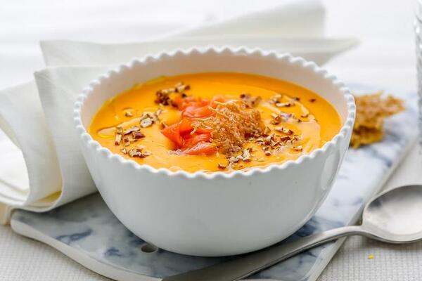 Суп з гарбузом