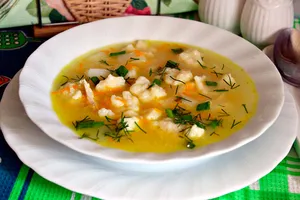 Куриный суп с клецками - пошаговый рецепт Куриный суп с клецками - пошаговый рецепт