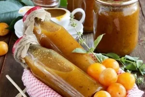 Соус из алычи - пошаговый рецепт Соус из алычи - пошаговый рецепт