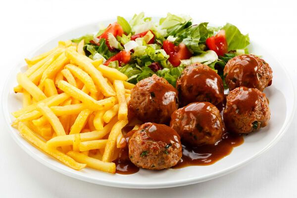 Тефтели с рисом в духовке